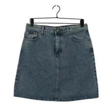 Calvin Klein Jeans Mini Skirt Medium Wash Size 10