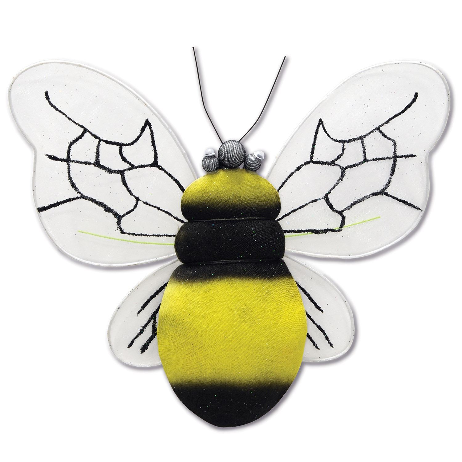 Beistle Nylon Bumblebee Party Decoration for Spring Summer Events