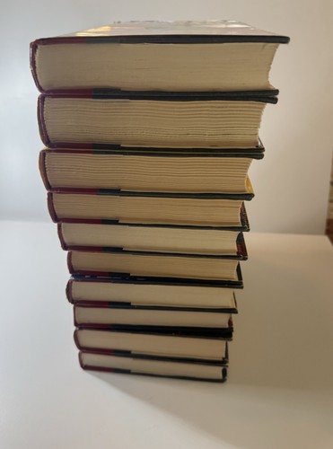 Vintage MISSION EARTH L Ron Hubbard Complete Set Vols 1 - 10 Hardcover Book Lot - Picture 6 of 17