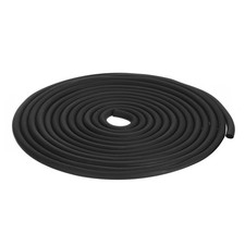 Foam Rubber Weather Seal Strip 6.35mm Diameter 7.5 Meters Long for DIY Gasket