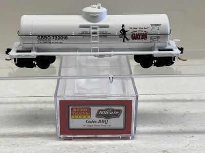 N Scale Micro Trains MTL Special Run 16-02 Gates BBQ GBBQ 722016 Tank Car