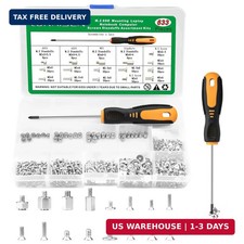 633Pcs M.2 SSD Screw Kit, Motherboard Standoffs PC Screws Set for Asus MSI Gig