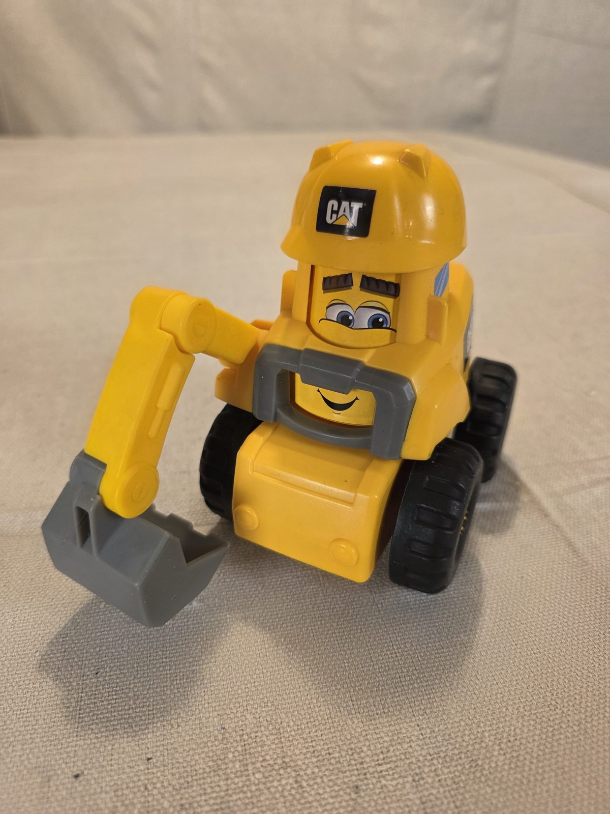 CAT Junior Crew Construction Toy Excavator Figure