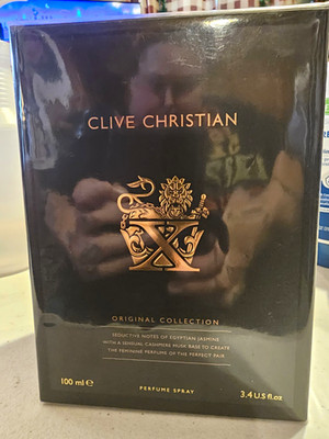 Clive Christian X Perfume Spray 3.4 fl oz Regular Size Egyptian Jasmine Musk
