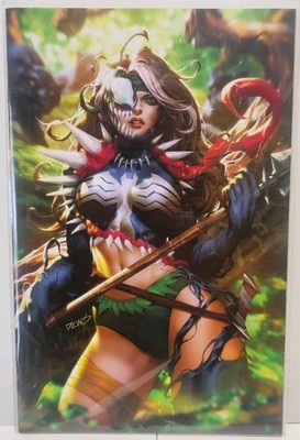 DEATH OF THE VENOMVERSE #4 (DERRICK CHEW EXCLUSIVE VIRGIN VARIANT) Marvel