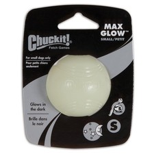 Chuckit Max Glow in the Dark Fetch Dog Toy Small - 4 Pack