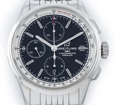 2022 Breitling Premier Chronograph 42mm Box & Papers Near Mint A13315351B1A1