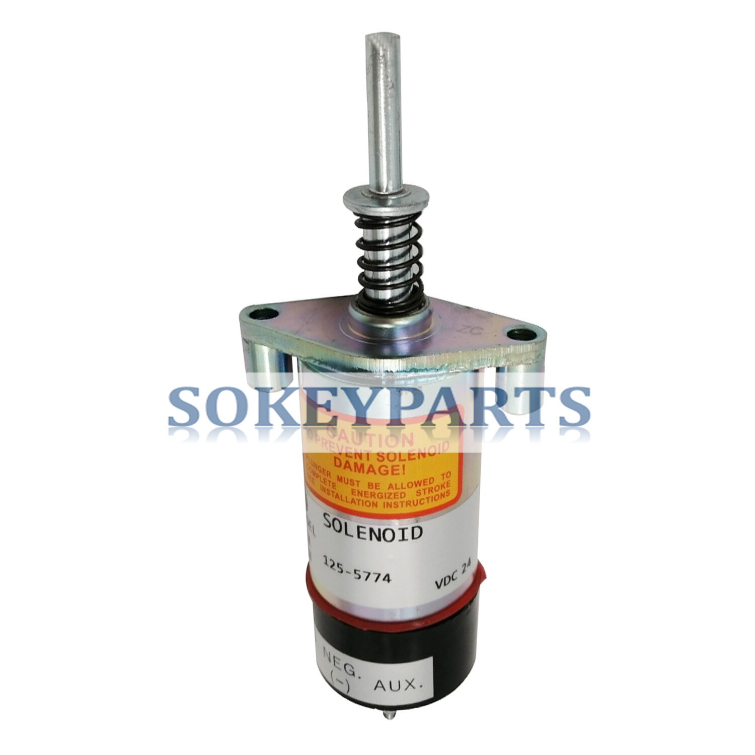 For Caterpillar 3406B Fuel ShutOff Valve Solenoid Valve 1255774