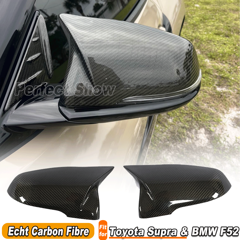 Für BMW X1 F48 F49 F52 F45 F46 Z4 Carbon Spiegelkappen Außenspiegel Mirror Cover