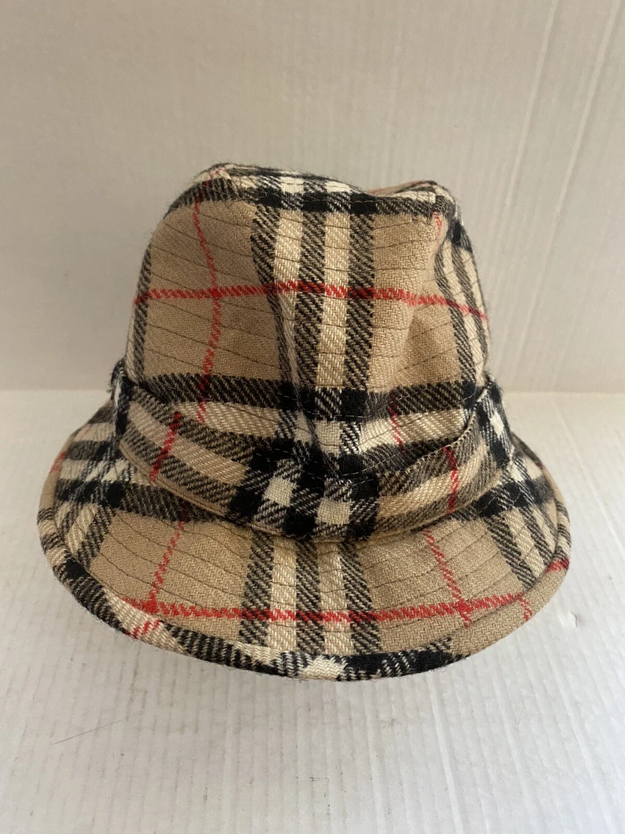 Burberry wool 2025 hat vintage