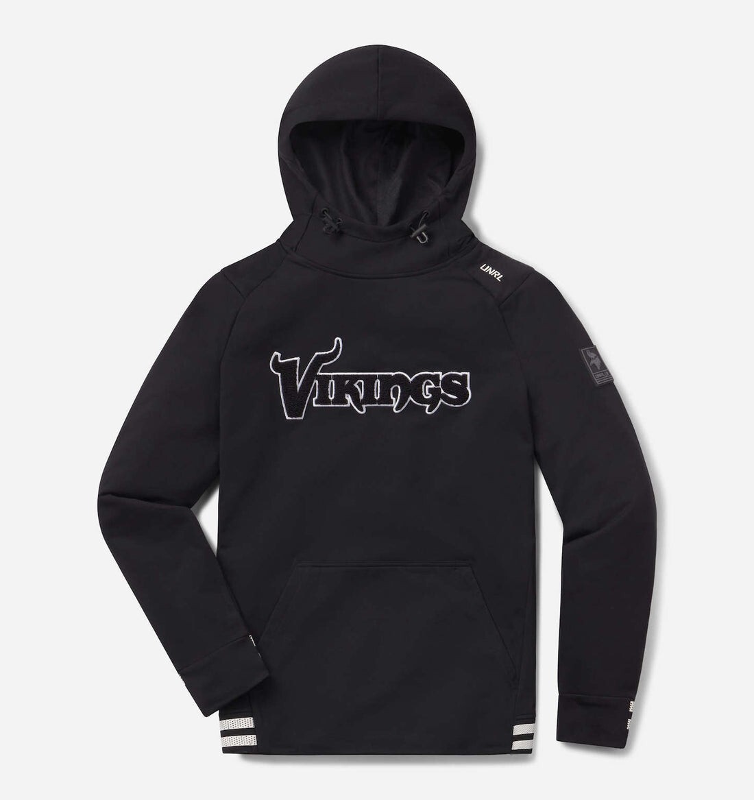UNRL 2023 X Minnesota Vikings Crossover Black Hoodie Size (XS) X-Small