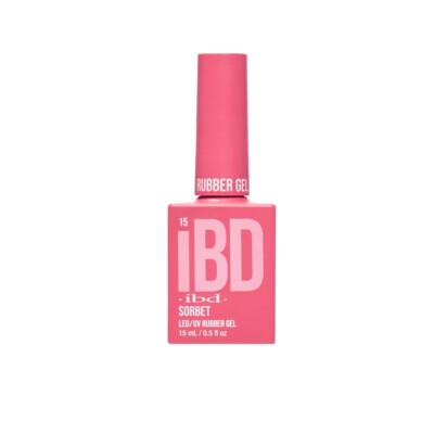 IBD Rubber Gel Polish 15 Sorbet 0.5oz