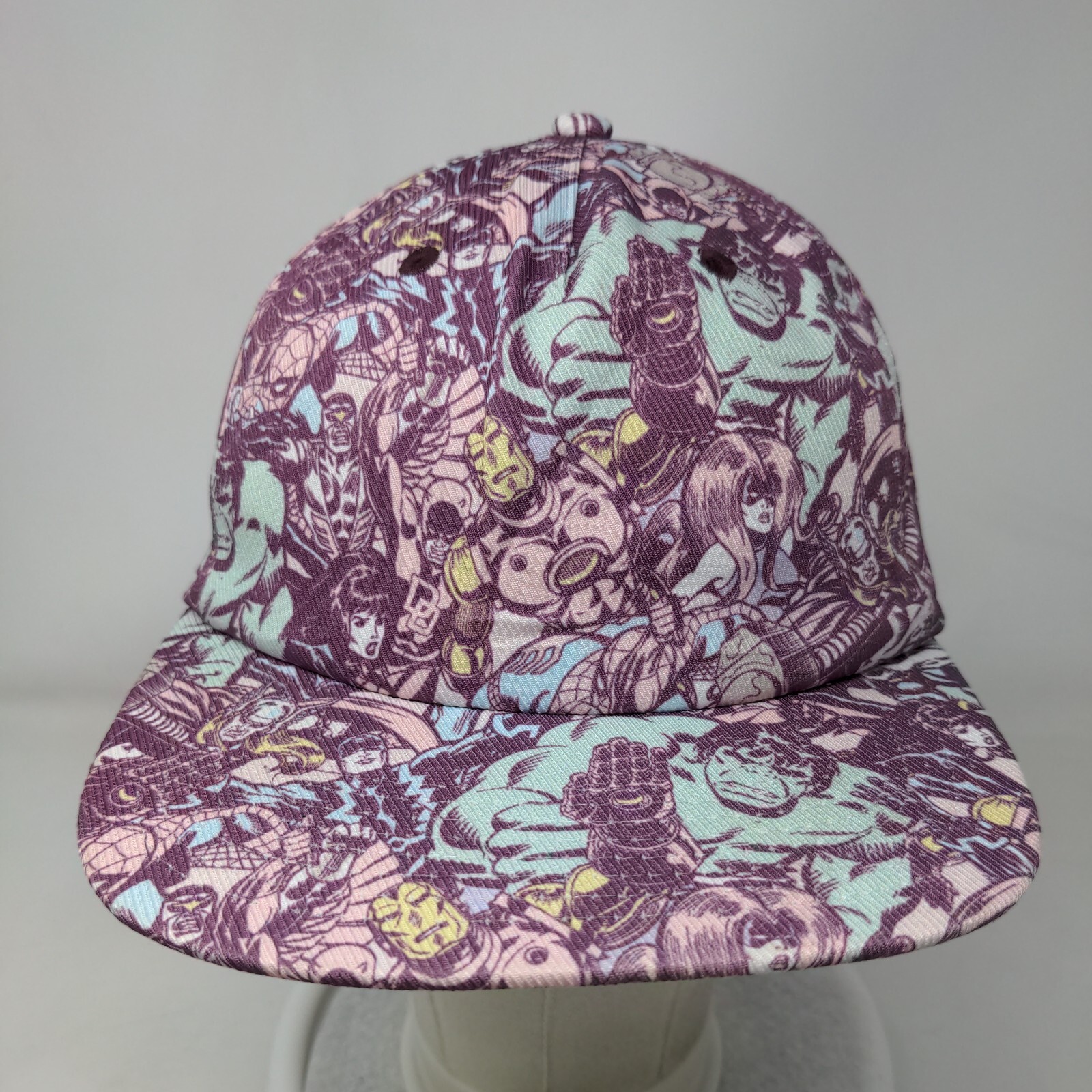 Marvel Comics Snapback Hat Multicolor OSFM Adjust… - image 2