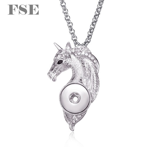 Multi Styles Snap Charms Collar colgante 18mm Snap Jewelry Fit 18mm Snap Button - Imagen 32 de 35