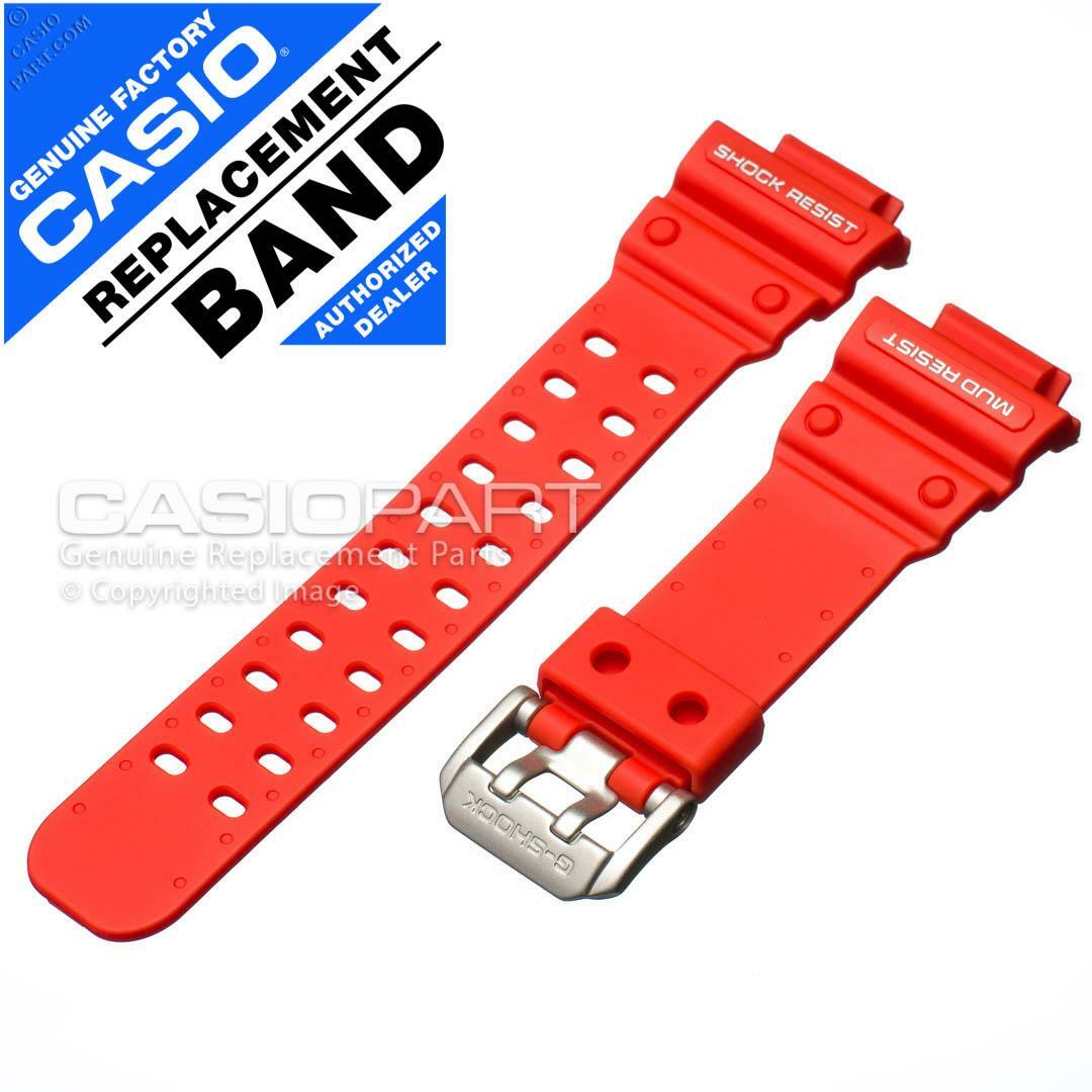 GENUINE CASIO Orange Watch Band Strap for G-Shock King Mud Resist GX-56 GXW-56