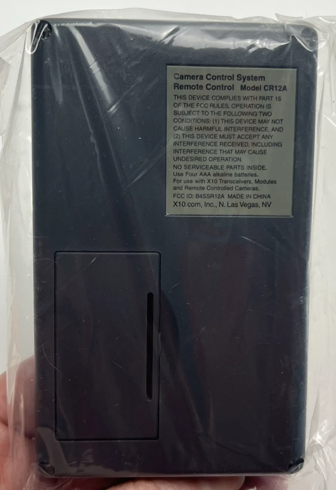 X-10 8 Unit ScanCam Remote Model CR12A - Image 4 of 4