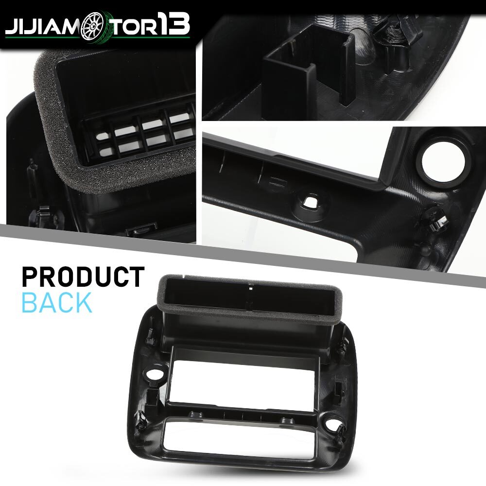 Center Dashboard Radio Panel Vent Trim Black Fit For 97-01 Explorer 97-06 Ranger