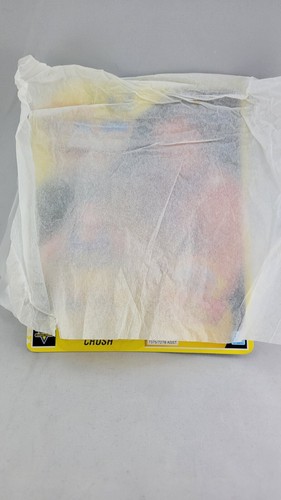 Hasbro WWF WWE Crush Series 7 Yellow Card 1993 CAS...