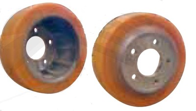 Roue Motrice BT 215 75 70 Mm Pour Transpalette électrique Ou Gerbeur - Neuf, Réf. 163950