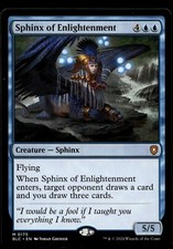 Sphinx of Enlightenment #175 MTG Bloomburrow NM X1