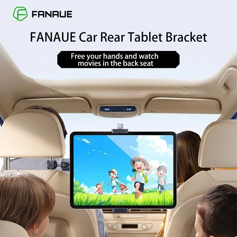 Car headrest tablet holder rear seat back fixed ipad mobile phone - Image 2 of 4