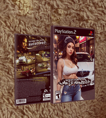 Need for Speed Most Wanted PS2 CUSTOM COVER ART NO GAME NO CASE