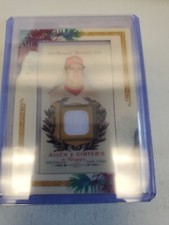 2007 SCOTT ROLEN ALLEN & GINTER'S THE WORLD CHAMPIONS RELIC JERSEY CARD.ST.LOUIS