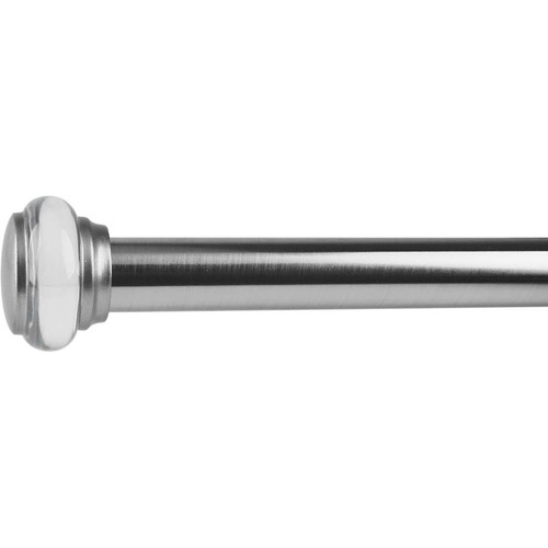 Versailles 1 1/8" Titan Ex Rod mit Saturn Endset - gebürstetes Nickel