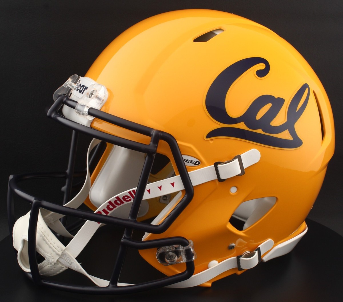 cal berkeley football helmet Riddell California Golden Bears Mini Speed Replica This helmet has become a staple in the collectible market for several good reasons CALIFORNIA CAL GOLDEN BEARS Football