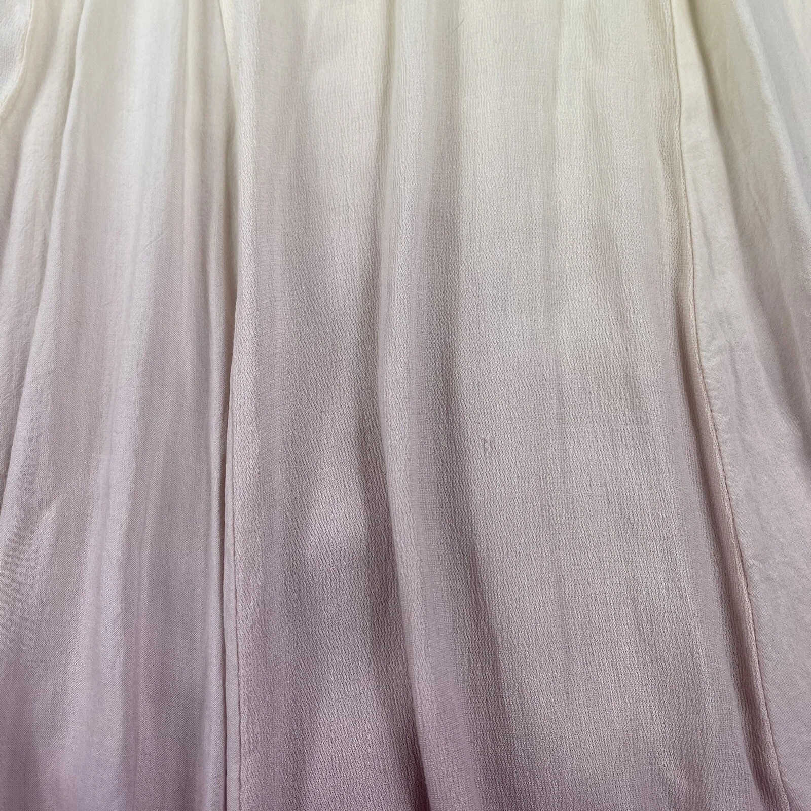 OFF WHITE abito donna nero swan XS ombre off white lavanda vestibilità più grande come un meidum