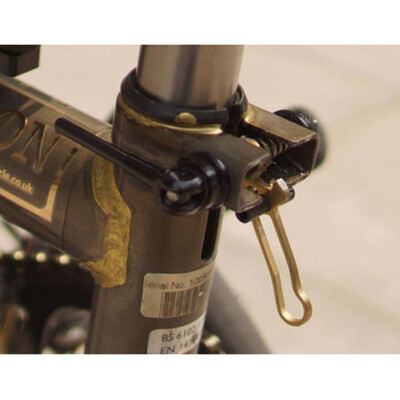 nov Clip arrière en titane Ver 1,5 / OR [Ultra Léger] pour pièces Brompton
