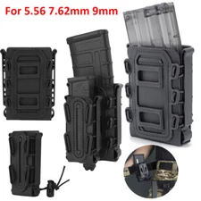 Tactical Molle Magazine Pouch for 5.56 7.62 9mm Rifle Pistol Magazine Holder Mag