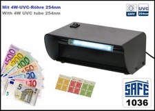 Safe 1036 UV Stand Test Device 220V 4W UV Tube 254NM UV Tester Checker Banknotes