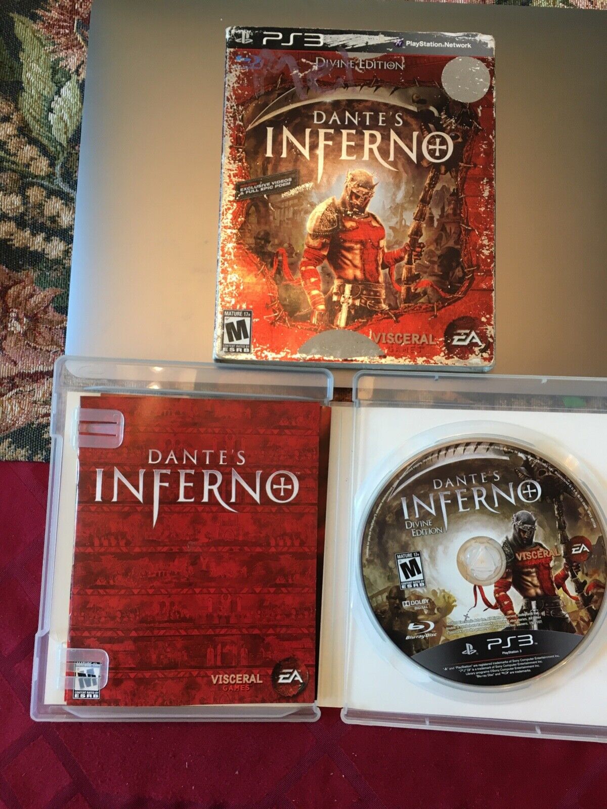 Jogo Ps4 Inferno De Dante