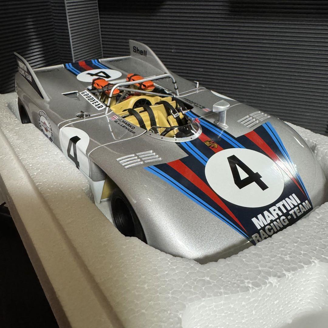 未展示品 オートアート 1/18 ポルシェ908 / 03 Mint] AUTOart 1/18 Porsche 908 / 03 Fully Openable Serial Number