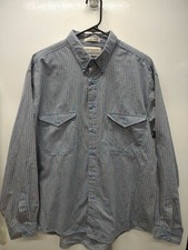 Levi's Silver Label Shirt Men's Size L Vintage WPL 423 Long Sleeve Button Down
