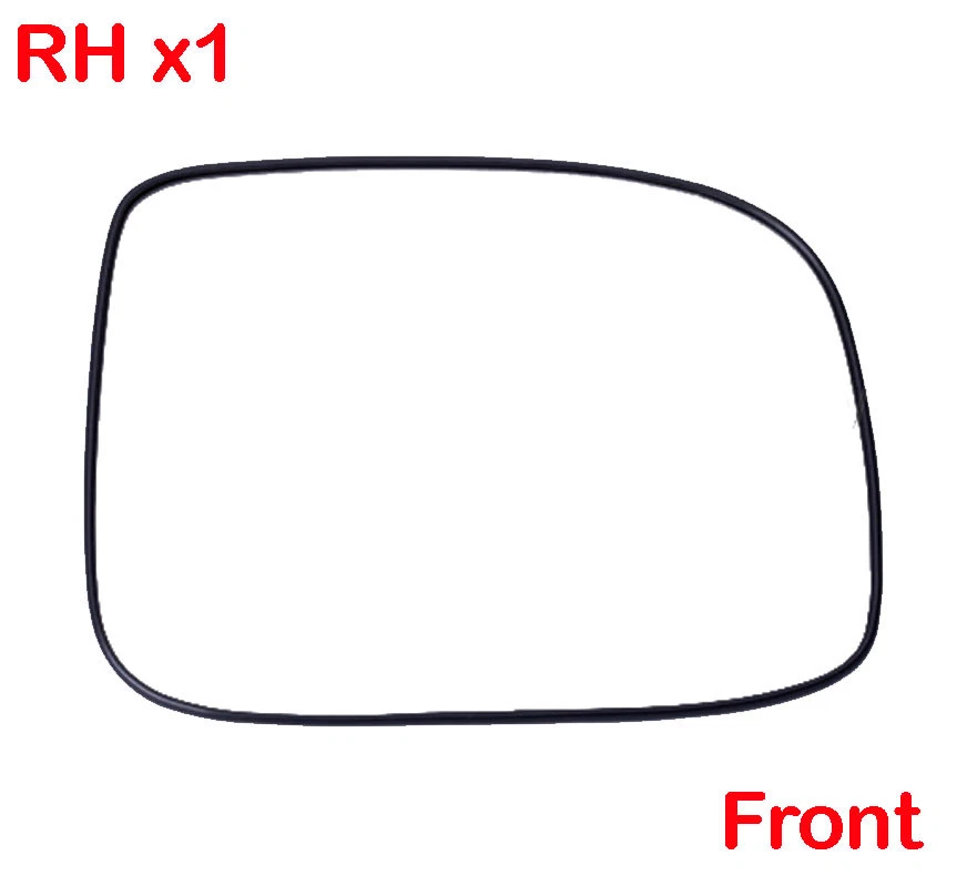 PARA ISUZU D-MAX HOLDEN RODEO RA COLORADO PUERTA ESPEJO CRISTAL LENTE DERECHA 2002-20012 Foto 3 de 4