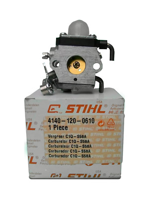 Genuine OEM Stihl 4140 120 0610 Carburetor C1Q-S 58B FS38 FS45 FS46 FS55 HL45