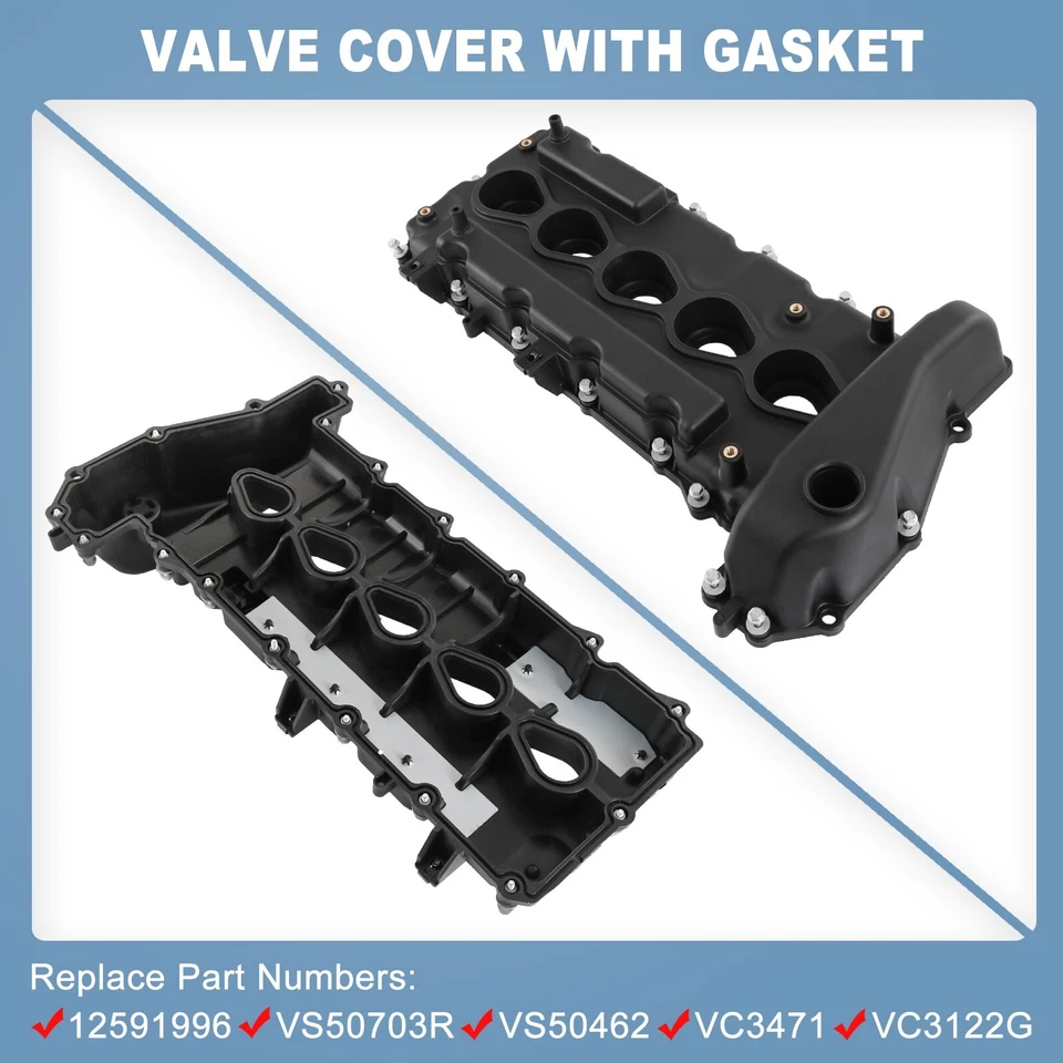 Valve Cover FIT 04-06 Chevrolet Colorado GMC Canyon 06 Hummer H3 Isuzu I-350 NEW - Изображение 2 из 4