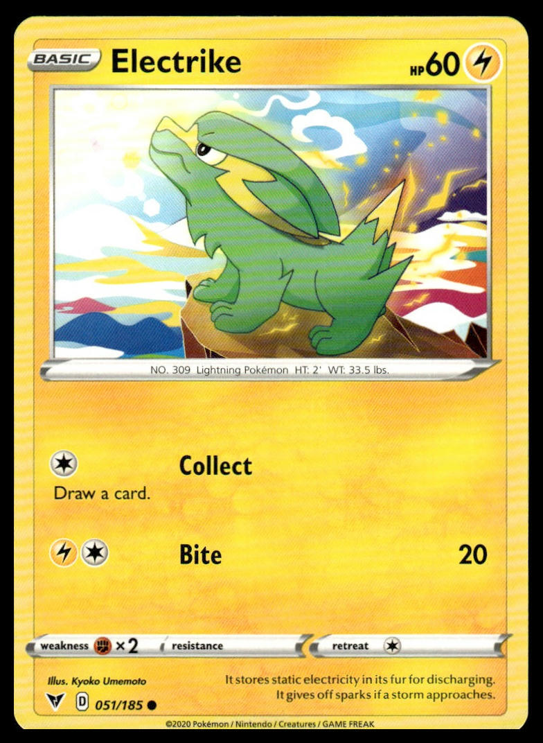 SWSH04: Vivid Voltage #051/185 Electrike | eBay