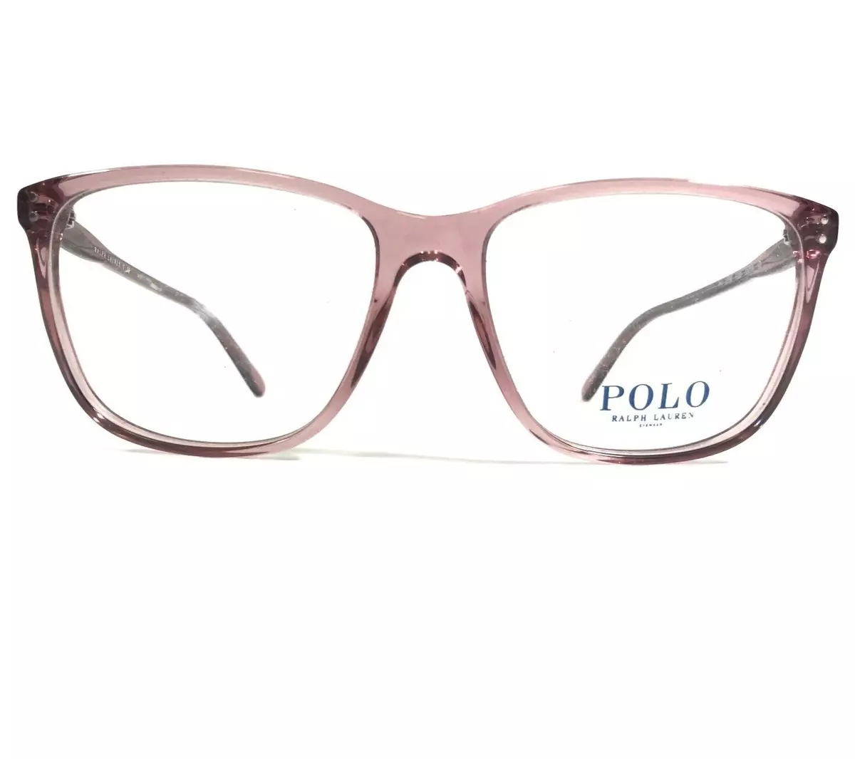 Polo Ralph Lauren Eyeglasses Frames PH 2138 5220 Clear Pink Square