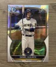 2023 Bowman Chrome Prospects Lava Refractor 88/399 Daniel Guilarte #BCP-21