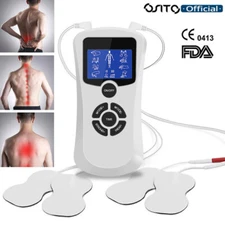TENS Unit Electronic Pulse Massager Relax Muscle Tension/Therapy Pain Relief US
