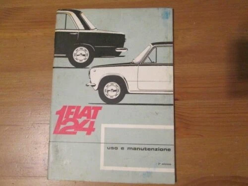 Manuali di assistenza e riparazione 124 per l'auto per Fiat