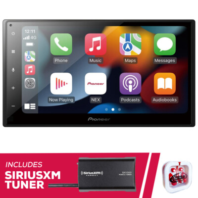 Refurbished Pioneer DMH-W2770NEX 6.8'' Multimedia Receiver and SiriusXM Tuner
