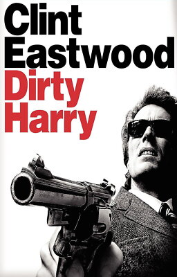 72589 DIRTY HARRY Movie Clint Eastwood RARE Wall 16x12 POSTER