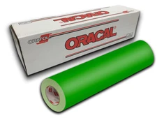 12" X 10ft - Yellow Green Matte Oracal 631 Exhibition Cal Vinyl Roll