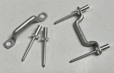 Fixations Pour Toile De Land Rover Série 2, 2a, 3 - Kit Corde Et Attaches Pour Bâche (neuf)
