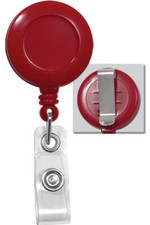 100 Red Badge Reel W/ Strap  Belt Clip 2120-3036-Q100