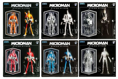 NEW 3A Microman Micronauts Ashley Wood String Divers SD00 - SD05